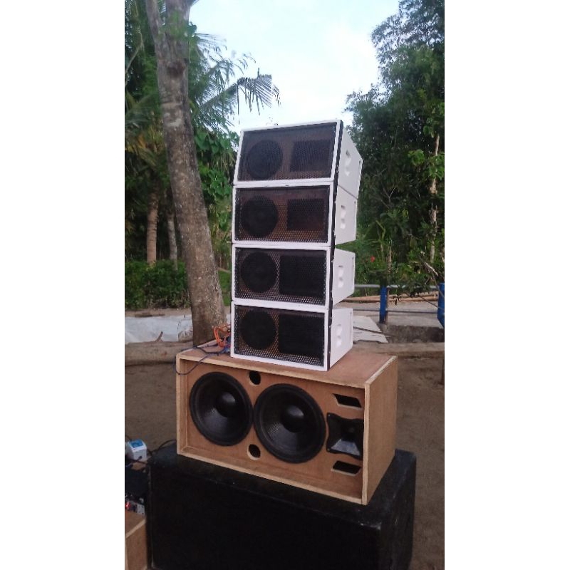 Bok line array 6in single twiter, Bok line array 6in singgel,bok miniatur 6in