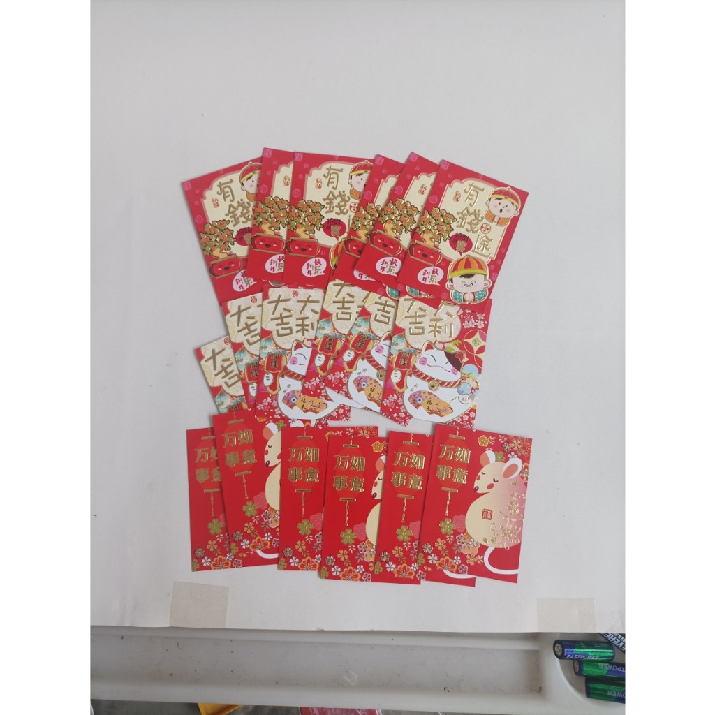 

3 Pack Angpao - Amplop Imlek - 3 x 6 pcs