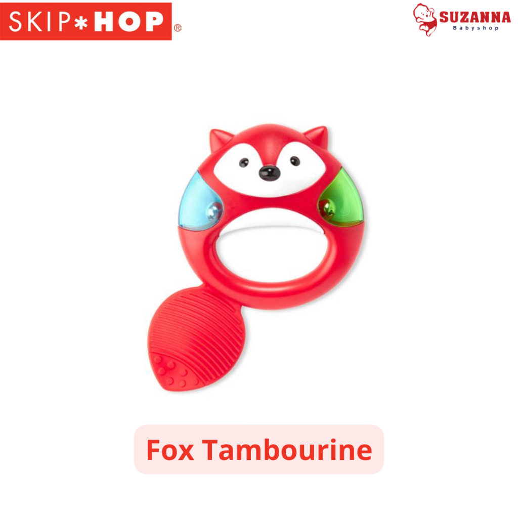 Skip Hop Fox Tambourine 3m+ / Teether / Rattle