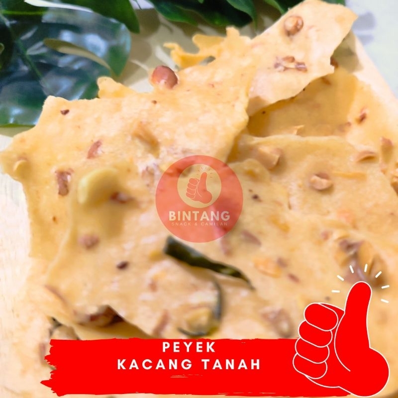 

Peyek kacang tanah 250 gram