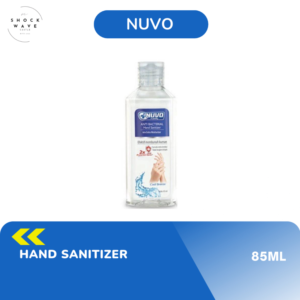Nuvo Hand Sanitizer Biru 85ml