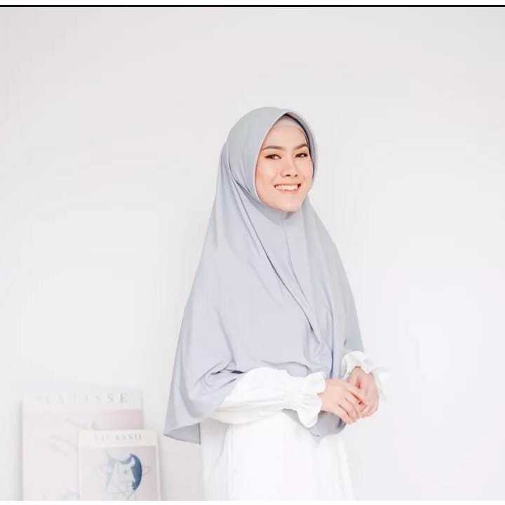 JILBAB/KERUDUNG/HIJAB/BERGO OVAL XL HAMIDAH UKURAN XL