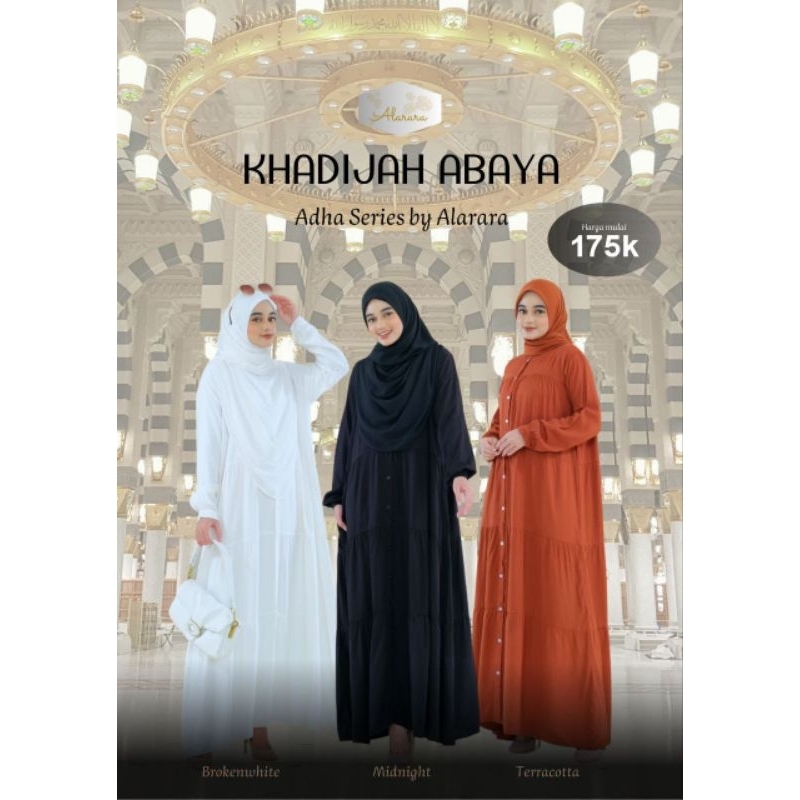 KHADIJAH ABAYA /SYAR'I ABAYA KHADIJAH