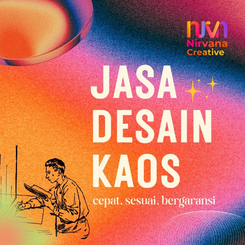 JASA DESAIN KAOS (CEPAT, SESUAI ,BERGARANSI) PEMBUATAN DESAIN KAOS | JAKET | TOPI | POLO | DLL