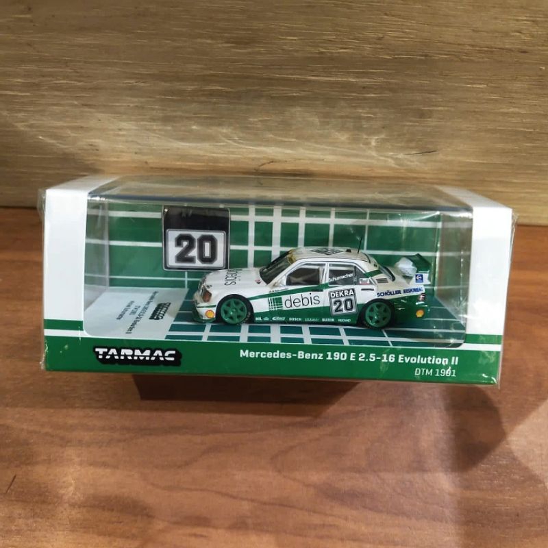TARMAC WORKS MERCEDES BENZ 190E 2.5 16 EVK II DEBIS DEKRA #20