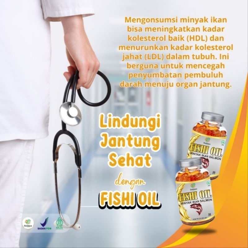 

Herbal Minyak Ikan Salmon, Untuk Mencerdaskan Otak, Menjaga Kesehatan Jantung, Menurunkan Kolesterol, Nafsu Makan Dan Imun Meningkat