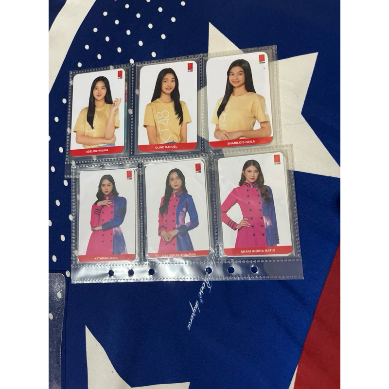 Photocard JKT48 Nala Oline Delynn Gita Kathrina Shani Spring Has Come