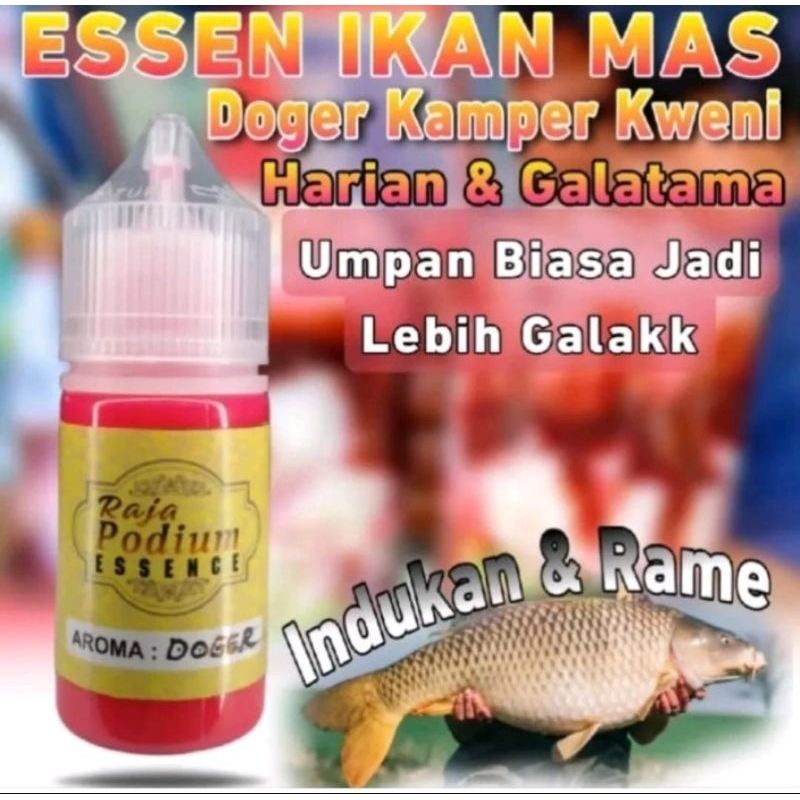 0ESSEN RAJA PODIUM KHUSUS IKAN MAS