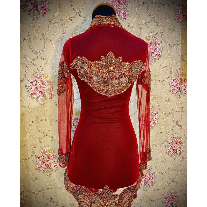 kebaya modern full payet preloved bekas second