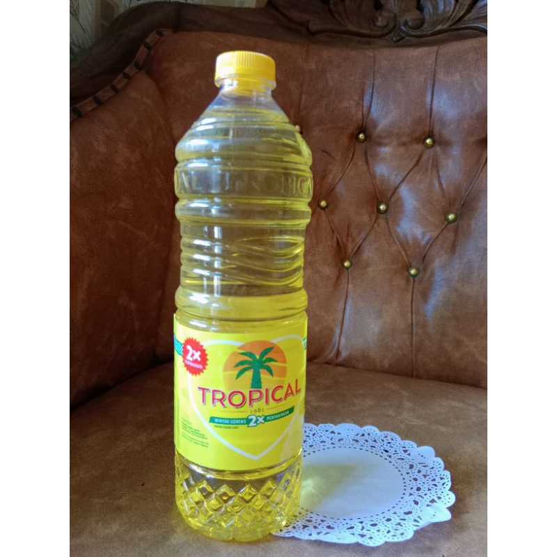 

[MINYAK TROPICAL] Kemasan Botol 1L / Minyak Goreng Sawit Original