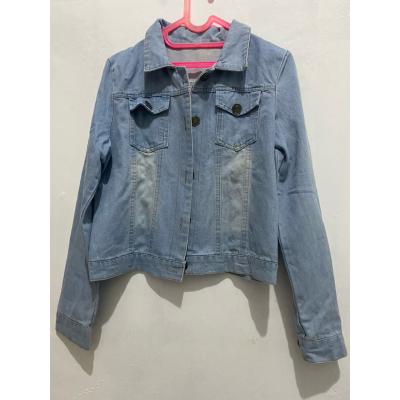 jaket denim preloved