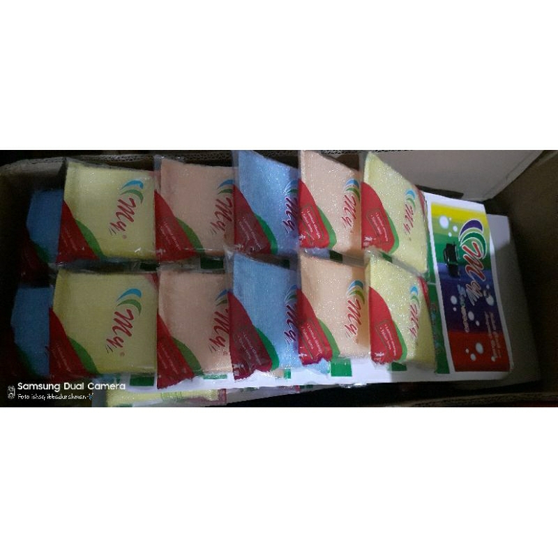 12pcs SPON KAIN CUCI PIRING 1Renceng