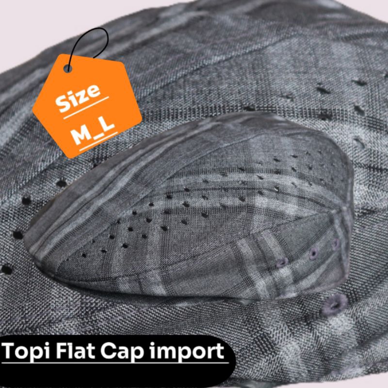 Topi flat cap import
