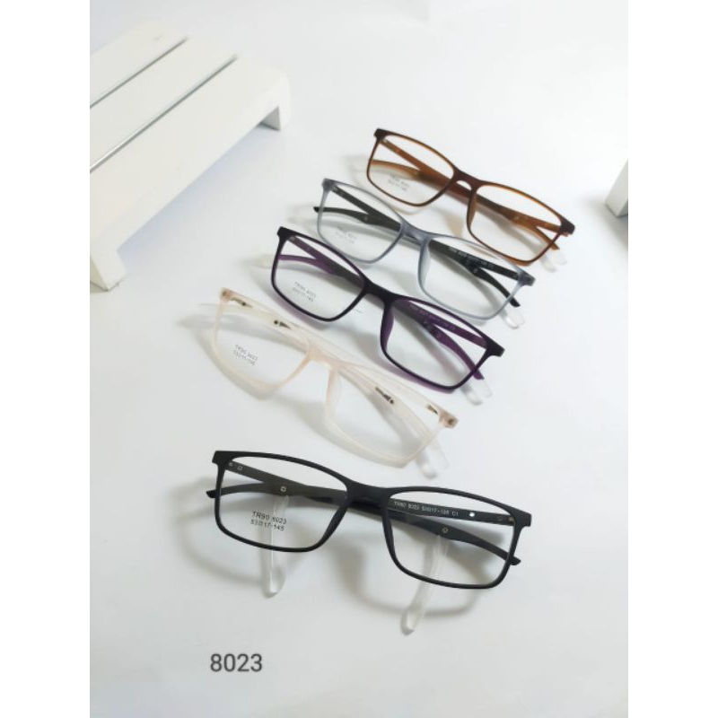 kacamata 8023 kacamata wanita kacamata pria bisa request ganti lensa