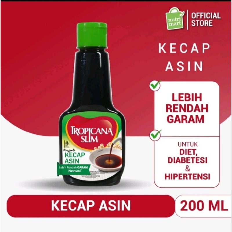 

Tropicana Slim Kecap Asin / Kecap asin diet