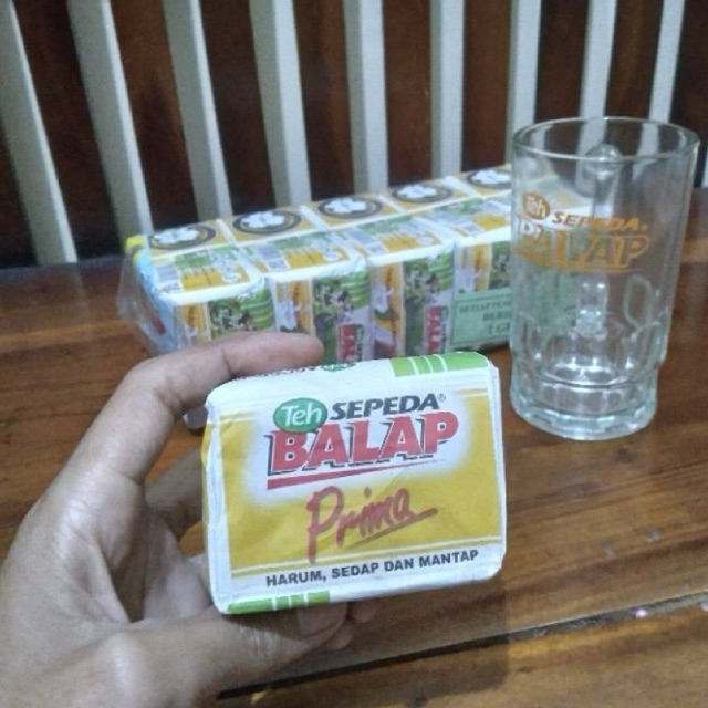 

Teh Sepeda Balap Prima 35 Gram Plus Gelas