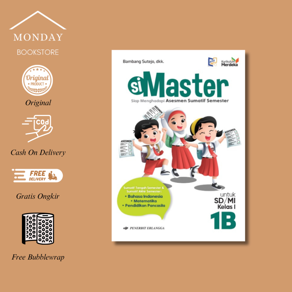 SIMASTER UNTUK SD/MI JL.1B/KM by PENERBIT ERLANGGA