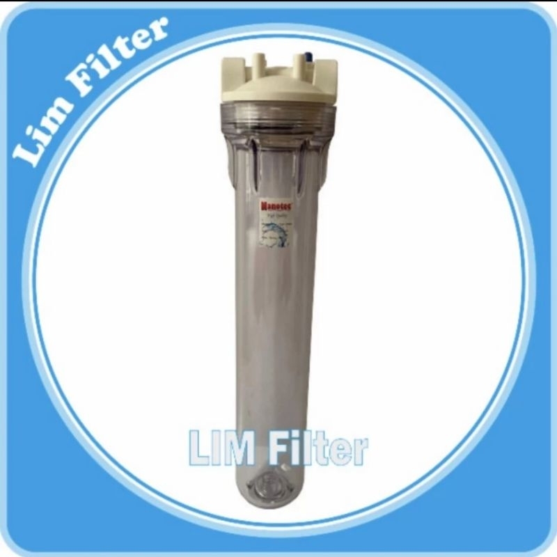 HOUSING FILTER AIR NANOTEC 20 INCH - CLEAR