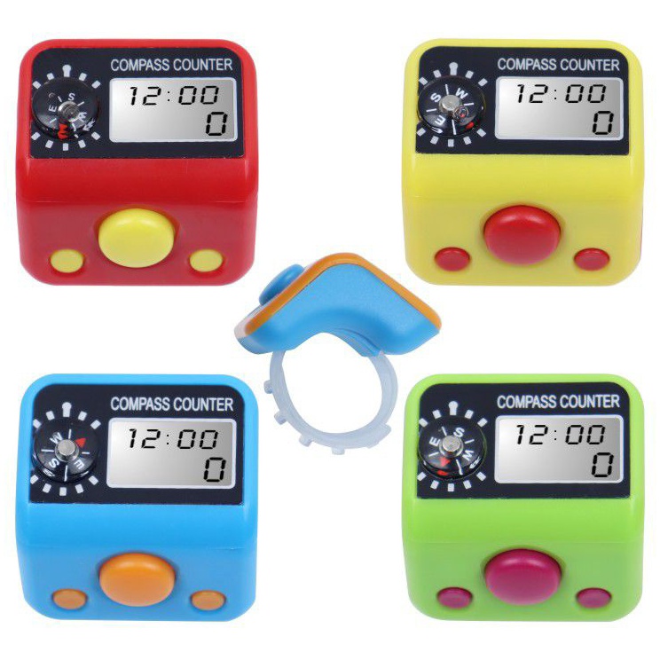 Lebih Laris  Tasbih digital figer counter tasbih kompas digital modelJXN19