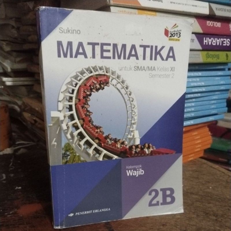 buku Matematika SMA kelas 2B-11 penerbit erlangga