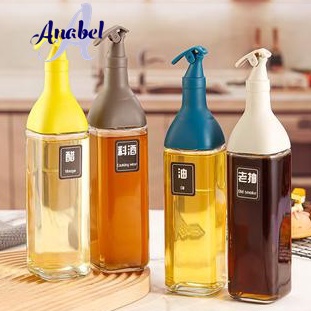 Buruan Beli Botol Minyak Kaca Anti Tumpah Estetik Korean Style Wadah Saos Vinegar Kecap