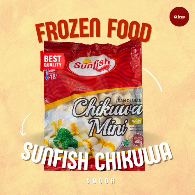 

SUNFISH CHIKUWA MINI 500GR
