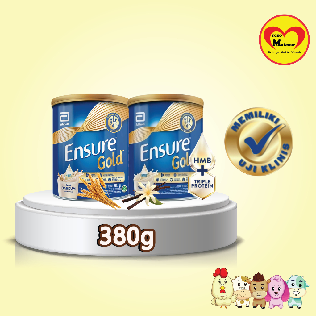 

Ensure Gold Vanila / Gandum 380Gr / Toko Makmur Gresik