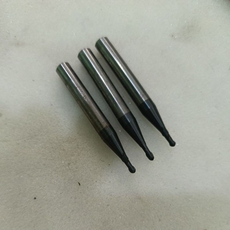 endmill ballnose carbide diameter 2.5mm R 1.25