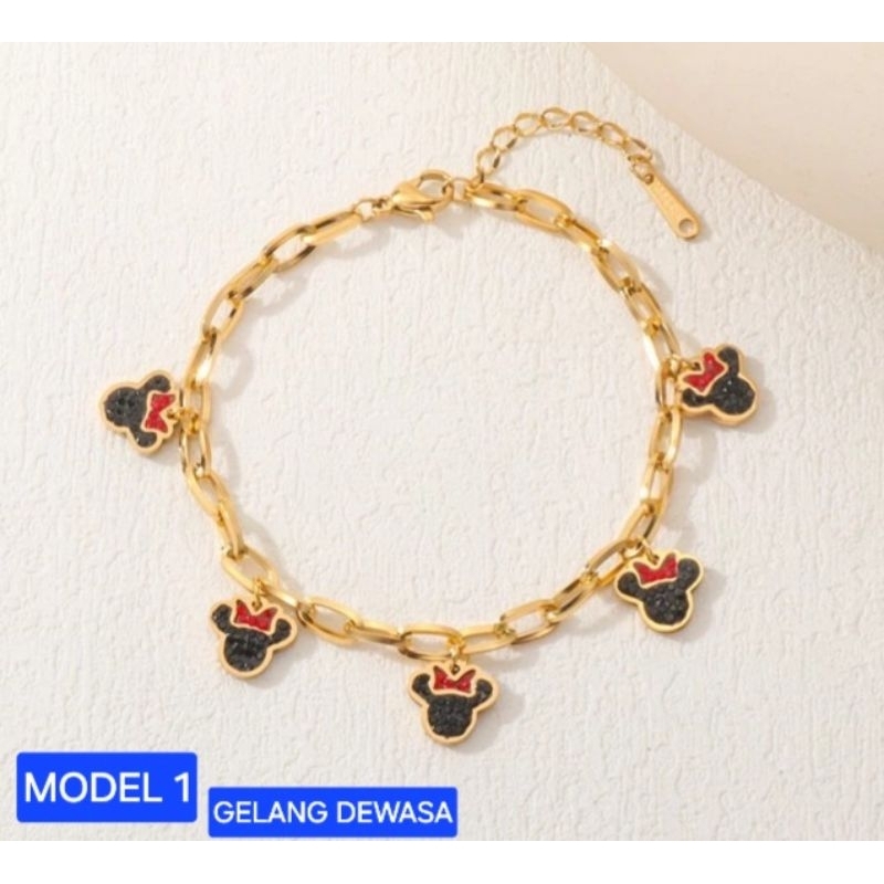 Gelang Dewasa Emas Muda kadar 15% (3 gram) Request Kadar Chat Admin