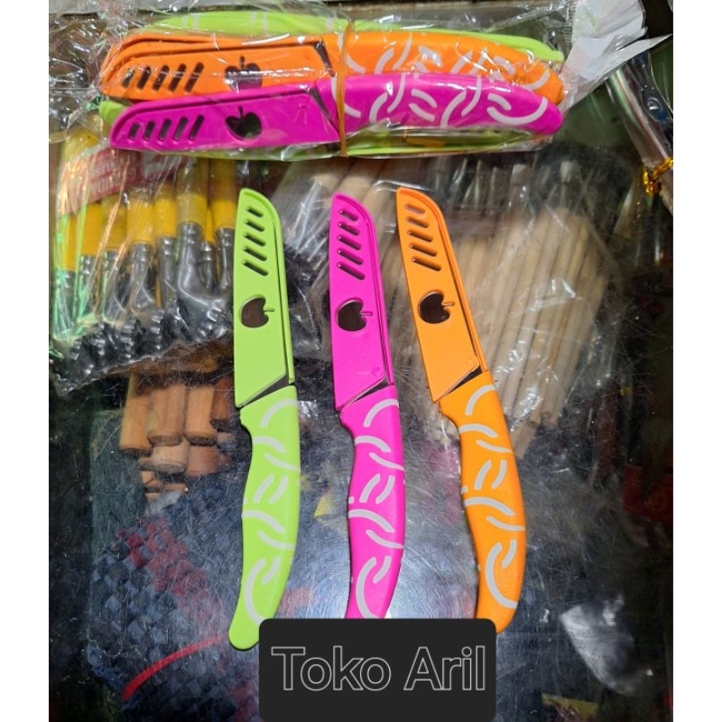 Pisau Sarung/ Pisau Apel/ Pisau kecil bersarung