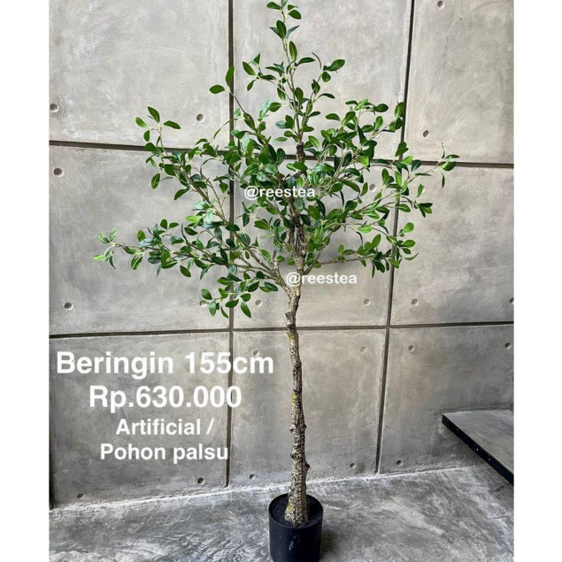 Pohon Beringin Tinggi 160 cm/ Pohon Hias Palsu/ Artificial Plant