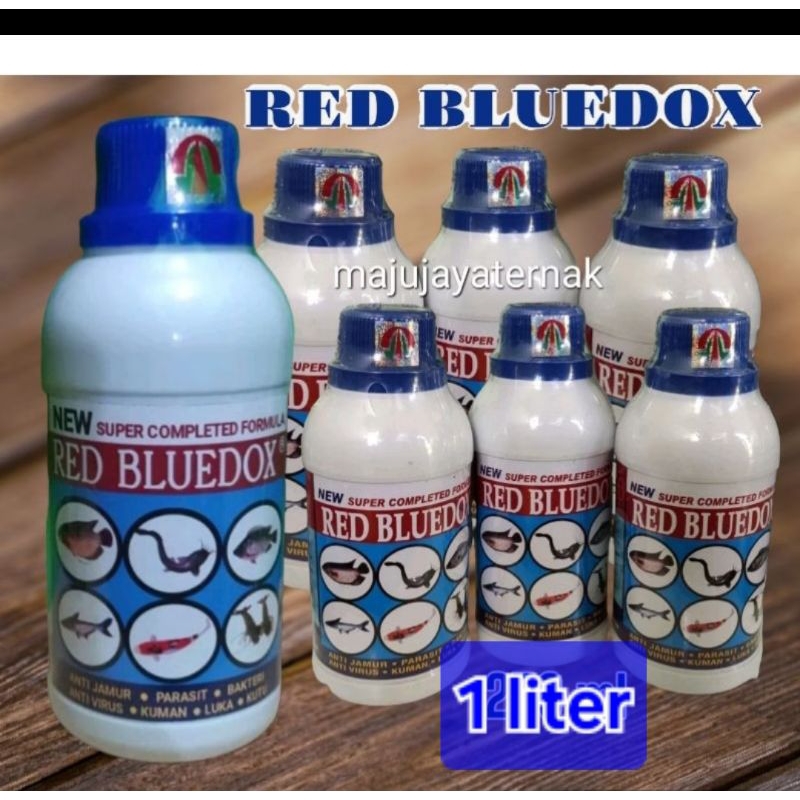 RED BLUEDOX 1 liter anti parasit jamur ikan