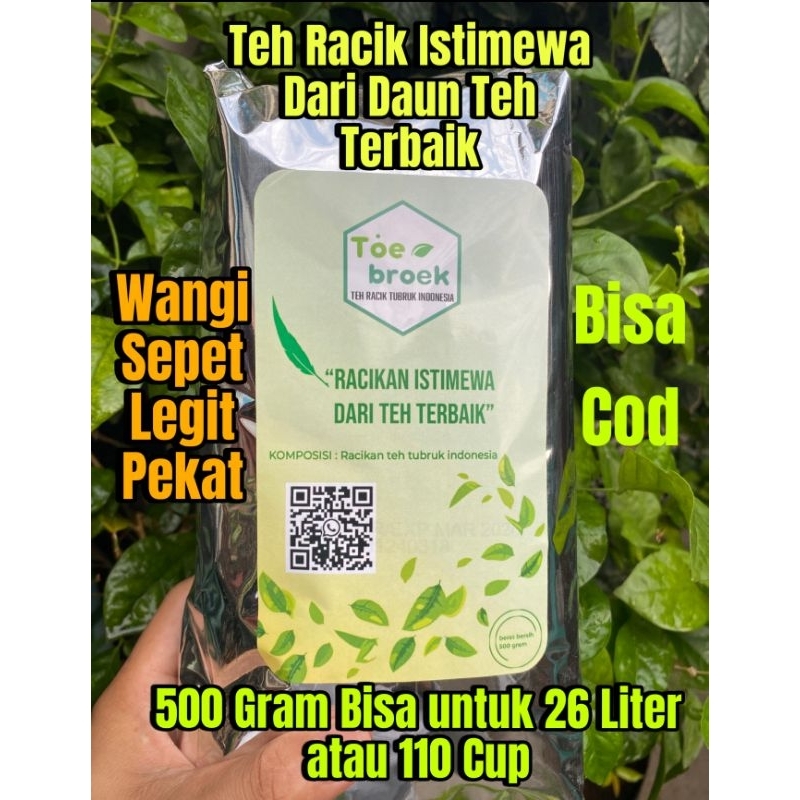 

TEH RACIK WANGI SEPET 500gr exp Lama | TEH TUBRUK INDONESIA