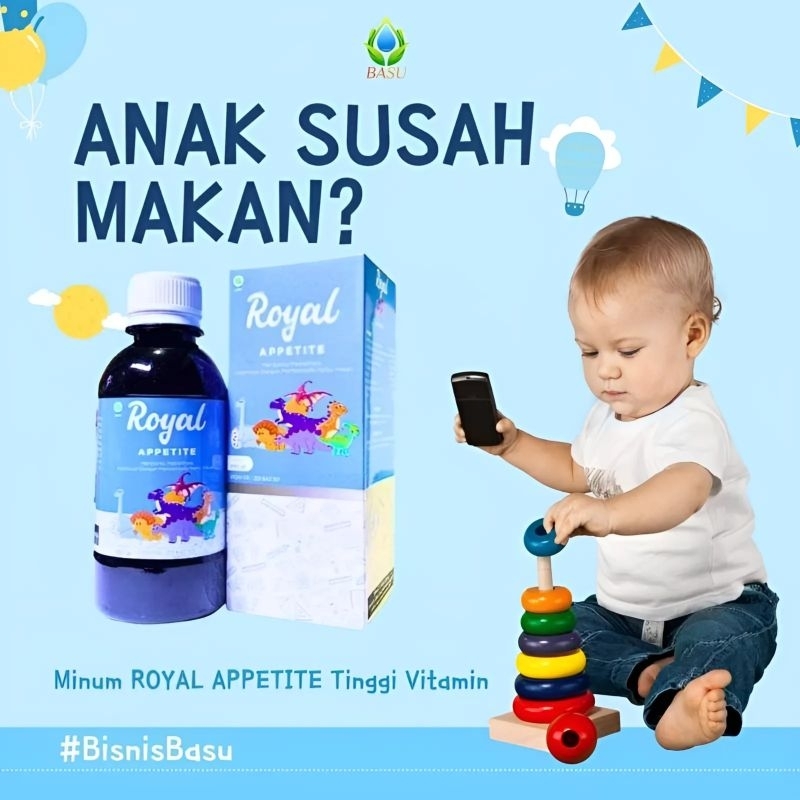 

Madu Anak Royal Appetite / meningkatkan nafsu makan anak & super aktive