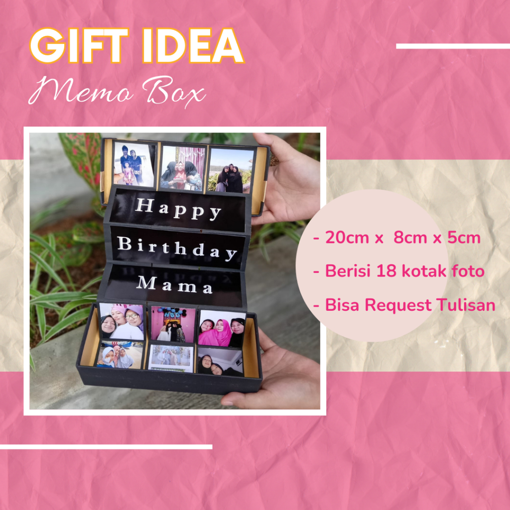 

FIMELCRAFT.ID | MEMO BOX/GIFT BOX MURAH