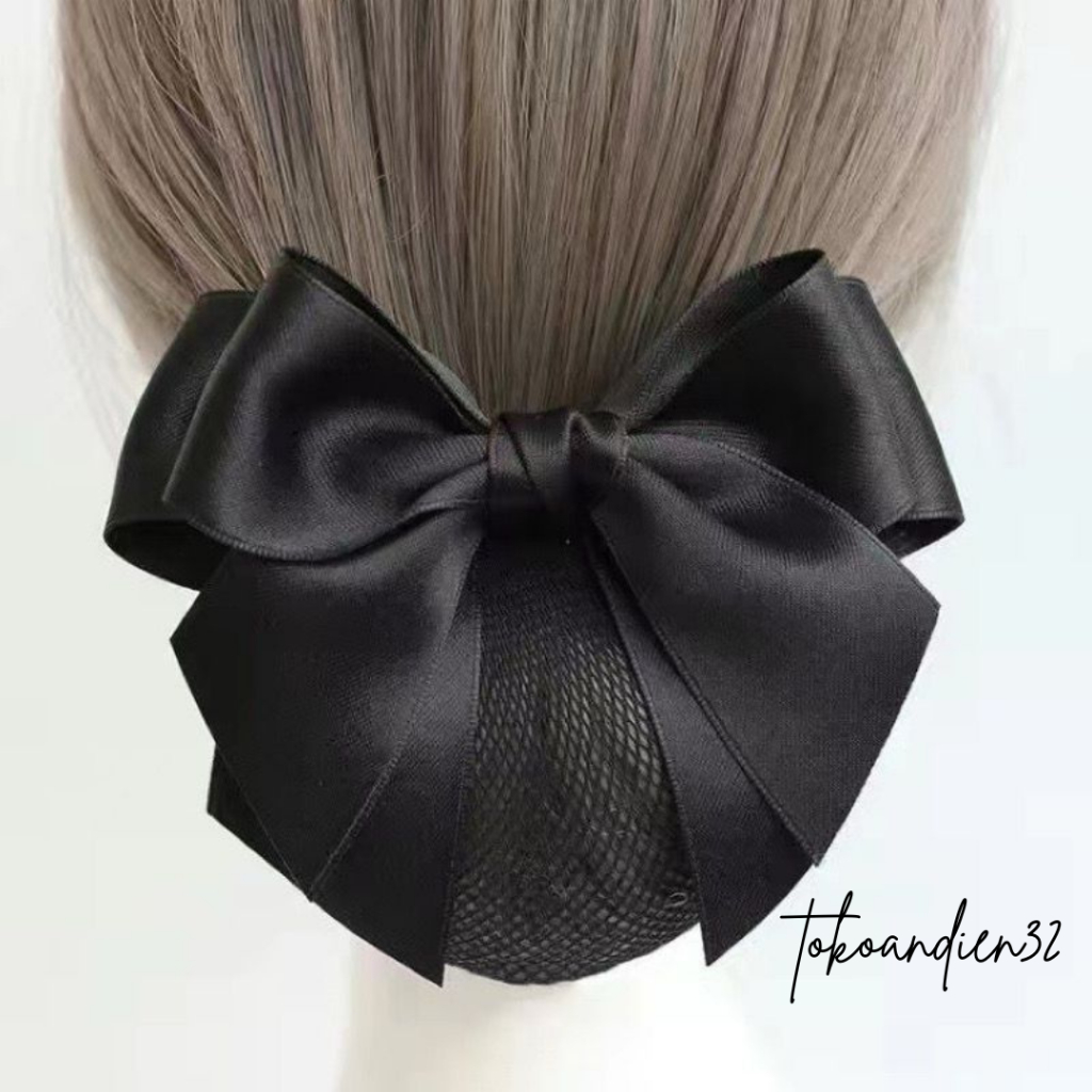 TERLARIS HARNET RAMBUT HR JEPITAN CEPOL PITA KOREA JARING SANGGUL POLOS MOTIF DEWASA ANAK HARNET SPG