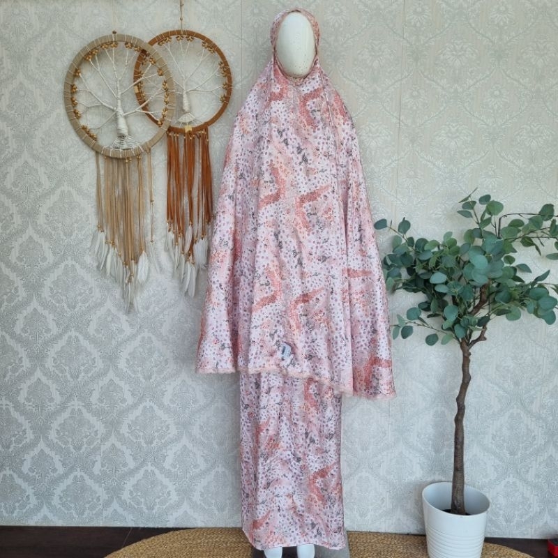 Mukena Silk Armani Print