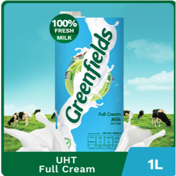 

Susu Greenfields UHT Full Cream 1L