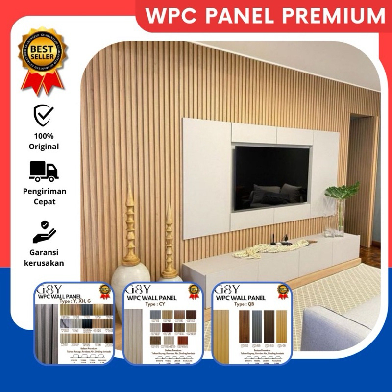 WPC Panel Premium / Kisi-Kisi / Wallpanel / WPC