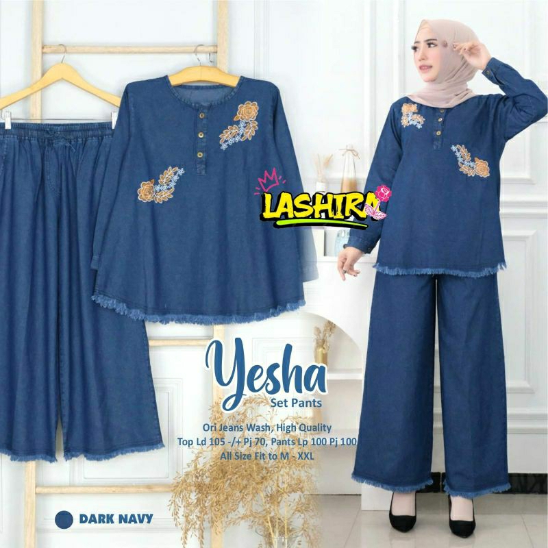 RISMA SET-ONE SET-STELAN JEANS-HALUS ADEM-BB 50-65 YESHA