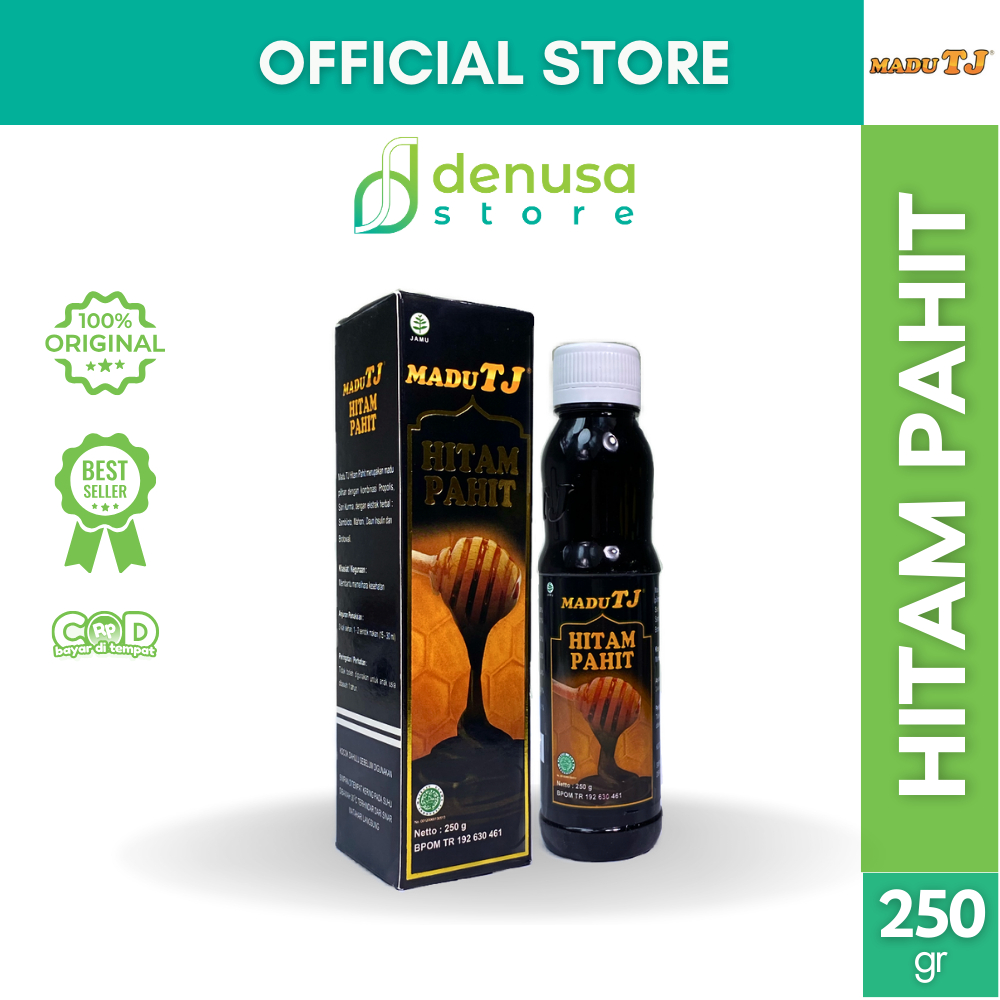 

Madu TJ Hitam Pahit 250 gr Tresno Joyo Vitamin Meningkatkan Daya Tahan Tubuh