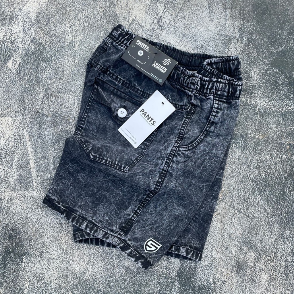 (45 - 105 KG) CELANA PENDEK JEANS JUMBO PRIA BOARDSHORT KOLOR CELANA PANTAI SURVING JUMBO DIATAS LUT