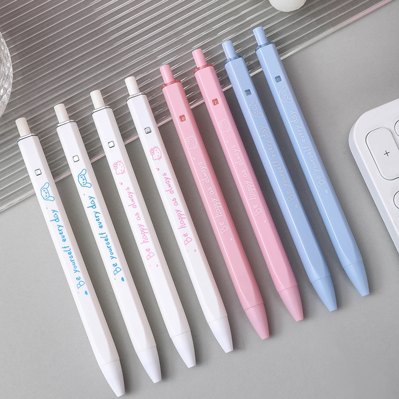 

Eeghrerr 0.5MM Pena Sanrio Pena Gel Lucu Pena Hitam Mode Korea Cepat Kering Gel Pens