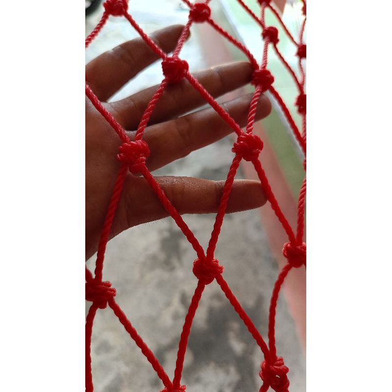 jaring Dinding mandi bola 3mm lubang jaring 5cm
