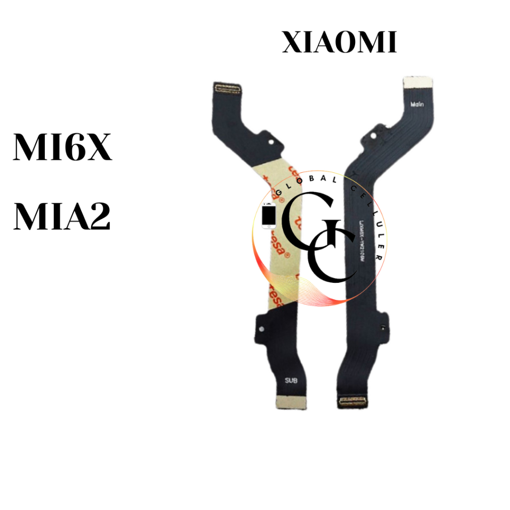 Flexible Board Mesin UI Xiaomi Mia2 Mi6x Mi A2 mI 6X Original (Flexible Main Board)