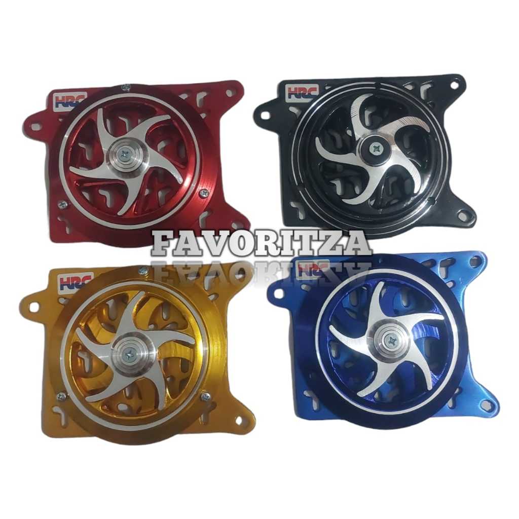 COVER RADIATOR VARIO 110 + SPINNER COVER TUTUP KIPAS FULL SET CNC BAHAN TEBAL FREE BAUT PNP VARIO 11