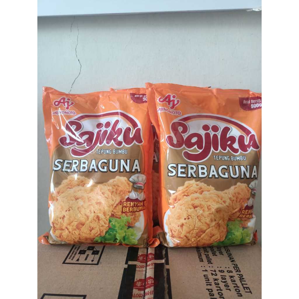 

Sajiku Tepung bumbu Serbaguna 900gr Ajinomoto