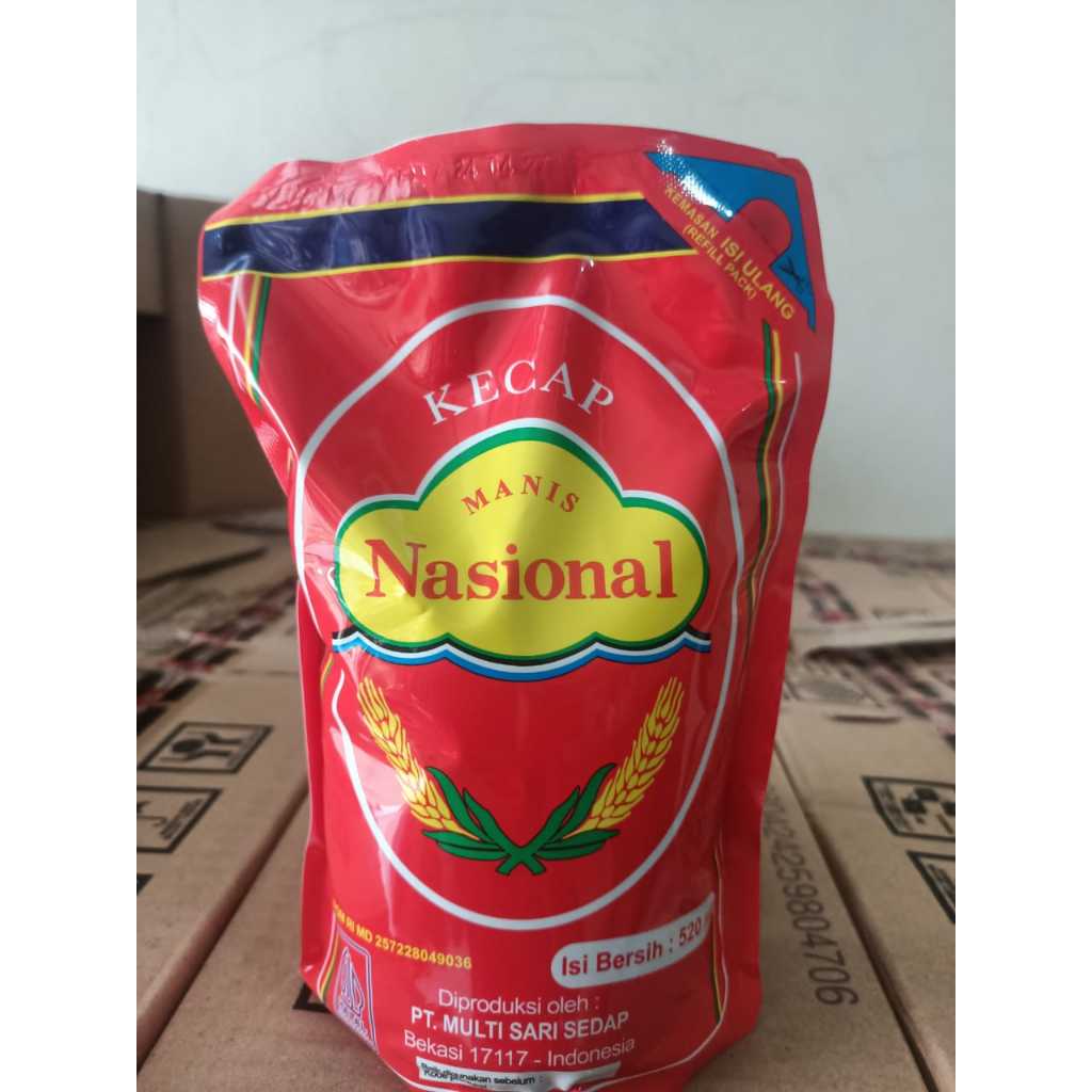 

Kecap Manis Nasional Refill 520ml
