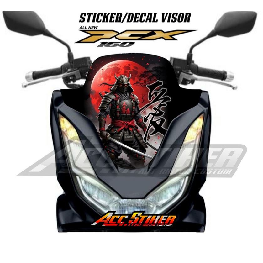 Striker Decal Visor PCX 160/Stiker Visor PCX/Honda PCX 160