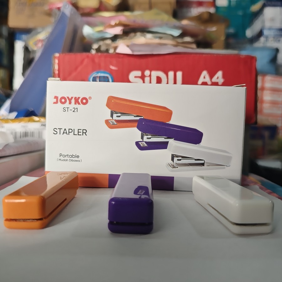 

Stapler / Staples Mini Portable Warna Joyko St-21 ( 1 pcs)